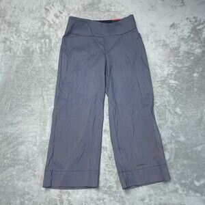 S.C.& CO. Women's M Tummy Control Pants Navy e1091